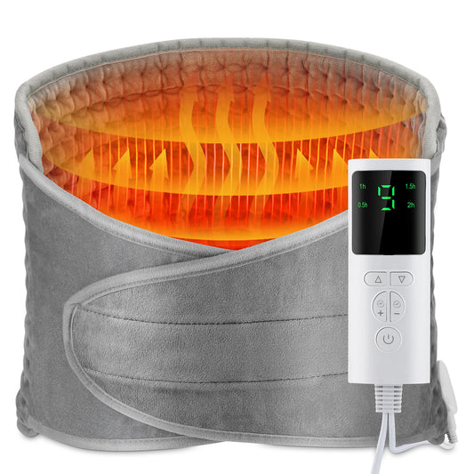 Novaya HeatBack™ — Ceinture Lombaire Chauffante Électrique (Réglage de température)