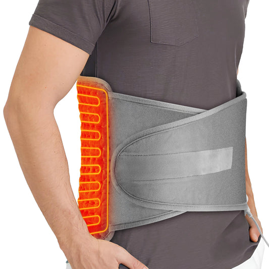Novaya HeatBack™ — Ceinture Lombaire Chauffante Électrique (Réglage de température)